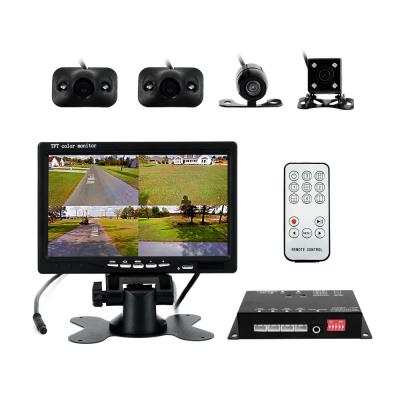 Vehicle 360 Degree Panoramic View System with Monitor